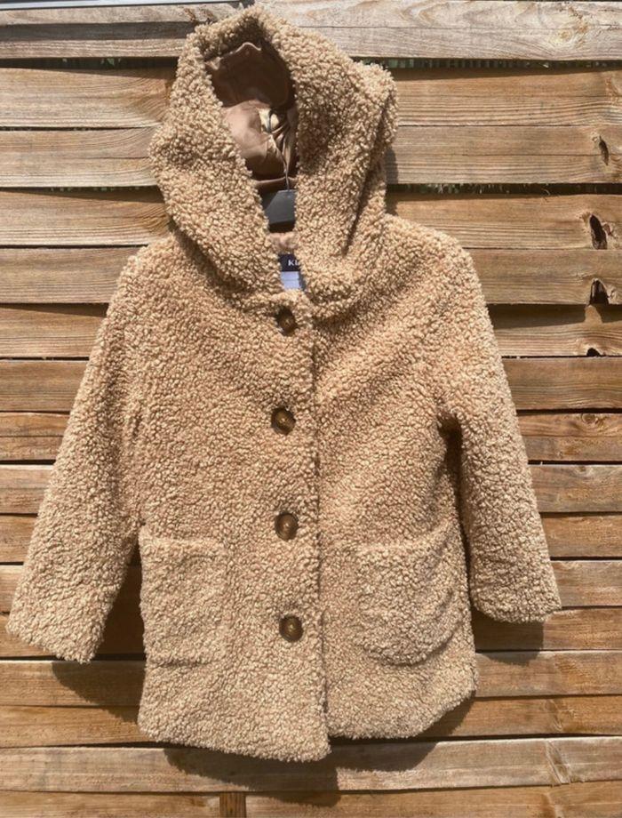 Manteau à fourrure enfant