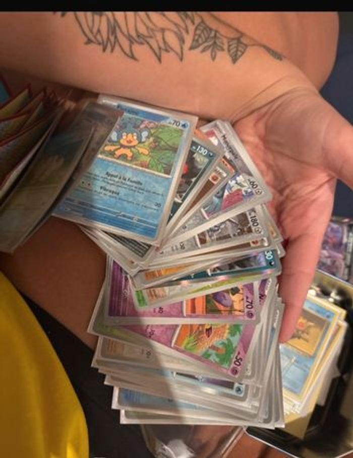 300 Cartes Pokémon holo reverse