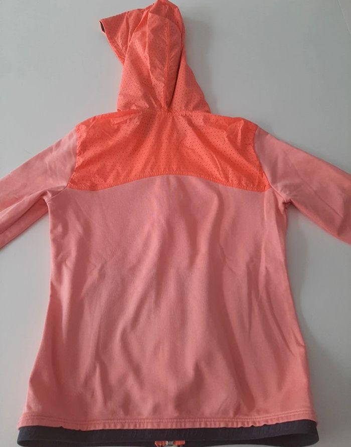 Vestes coupe-vent Decathlon corail taille 10 ans / 140 cm - photo numéro 3