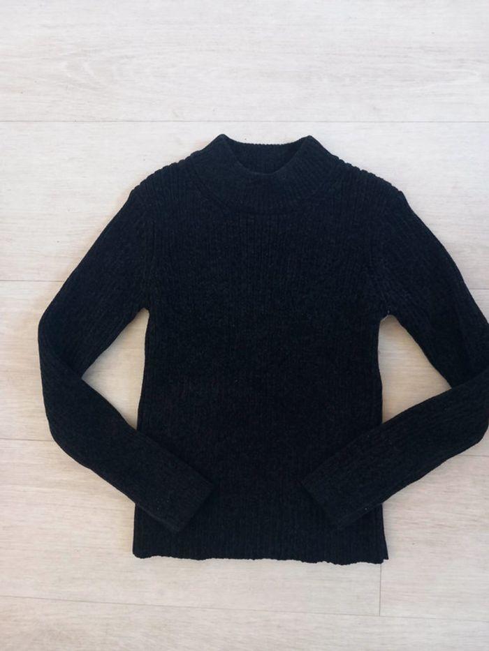 Pull chaud noir 8ans