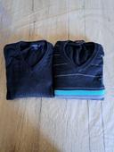 Lot de 2 pulls fin homme taille L