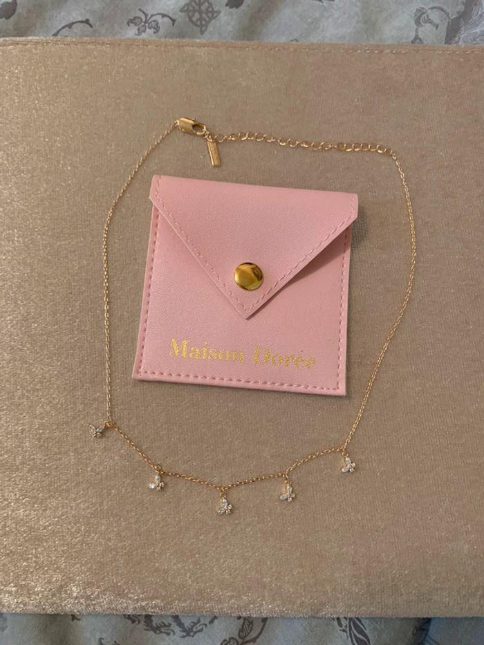 Collier « Fly » dorée à l’or fin 🦋 - photo numéro 1