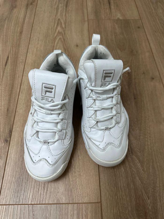 Sneakers Fila blanche - photo numéro 3