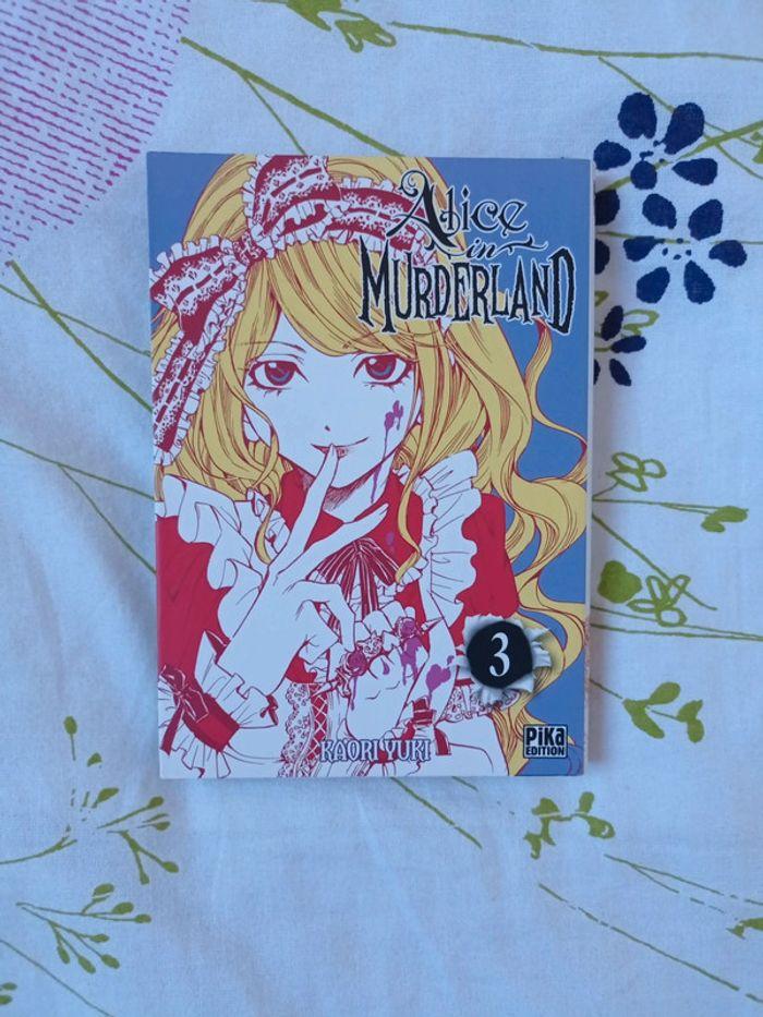 Lot de 3 mangas "Alice in murderland" / Kaori Yuki / Tome 1 à 3 - photo numéro 6