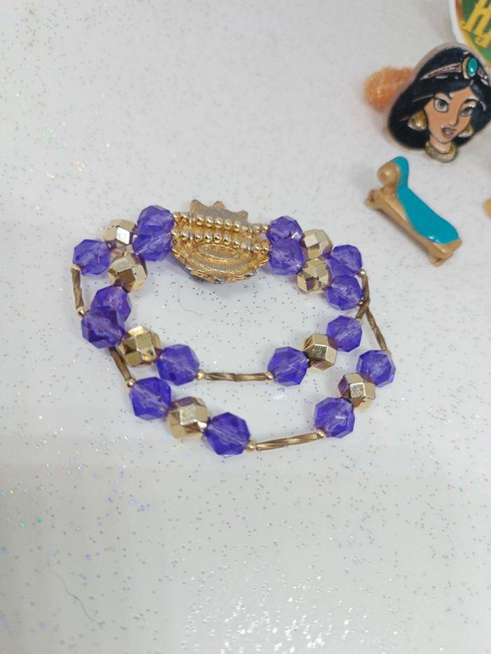 Princesse Aladin Aladdin jasmine Disney bijoux jewel earcuff bracelet boucle barrette clip collier - photo numéro 8