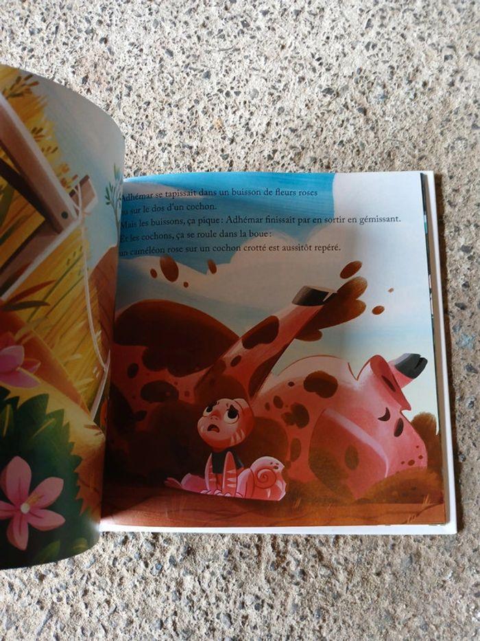 Livre enfants Le caméléon qui n aimait pas le rose - photo numéro 6