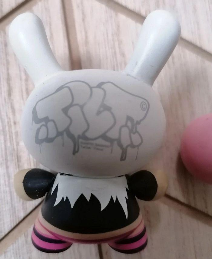 Figurine kidrobot dunny 2006 Bubble Girl par Tilt Rare - photo numéro 3