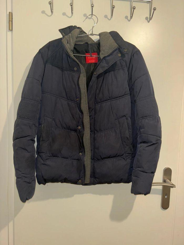 Manteau bleu Zara taille M - photo numéro 1