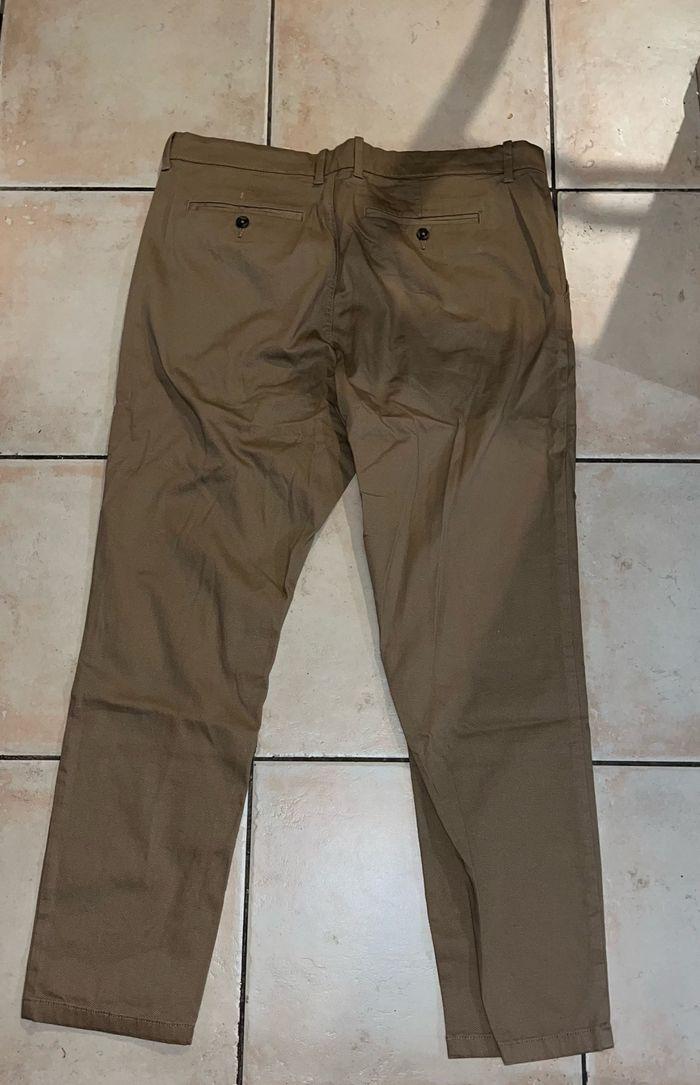 Pantalon slim marron T48 Kiabi - photo numéro 3