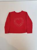 T-shirt rouge 3 ans