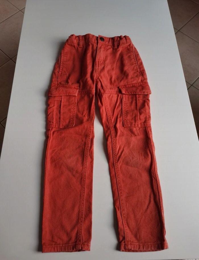 Pantalon orange pour garcon - photo numéro 1