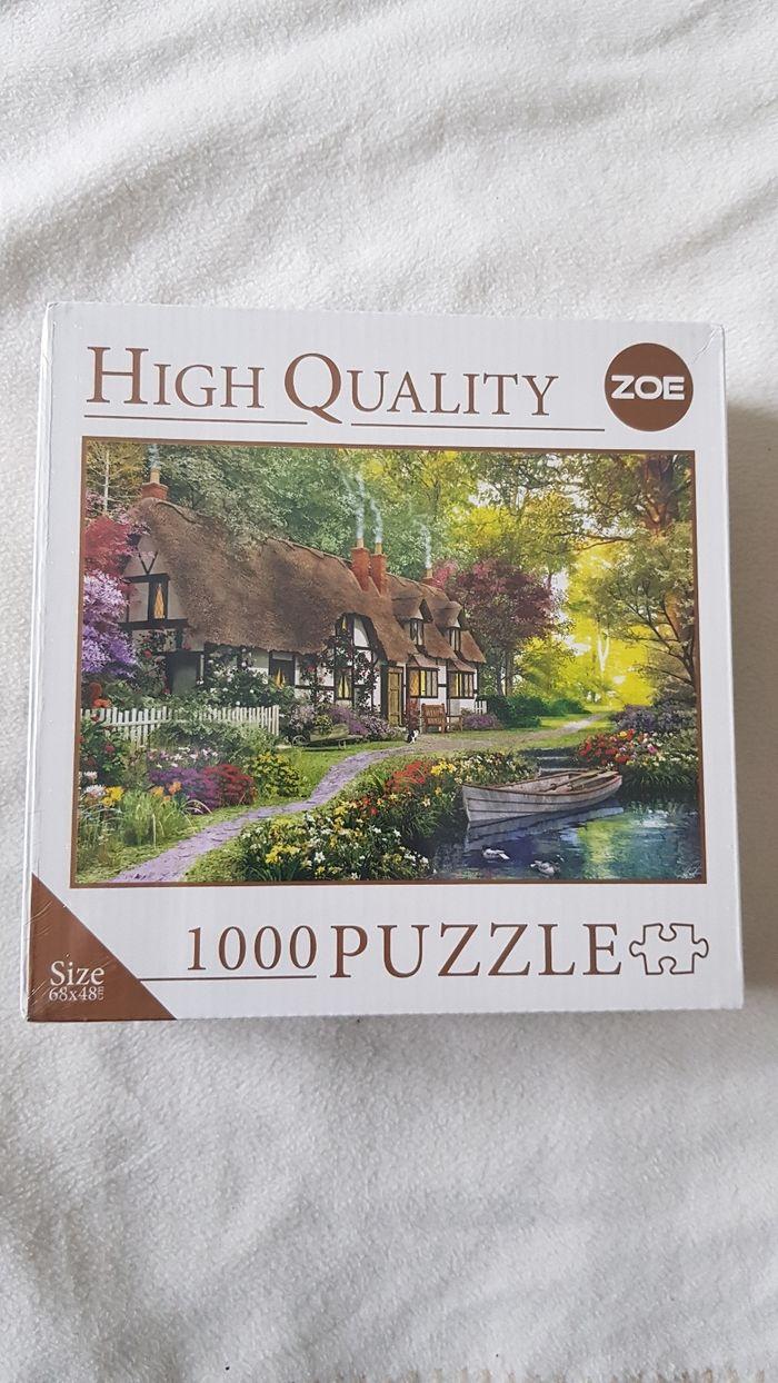 Lot de 4 puzzle x 1000 pieces neuf - photo numéro 4