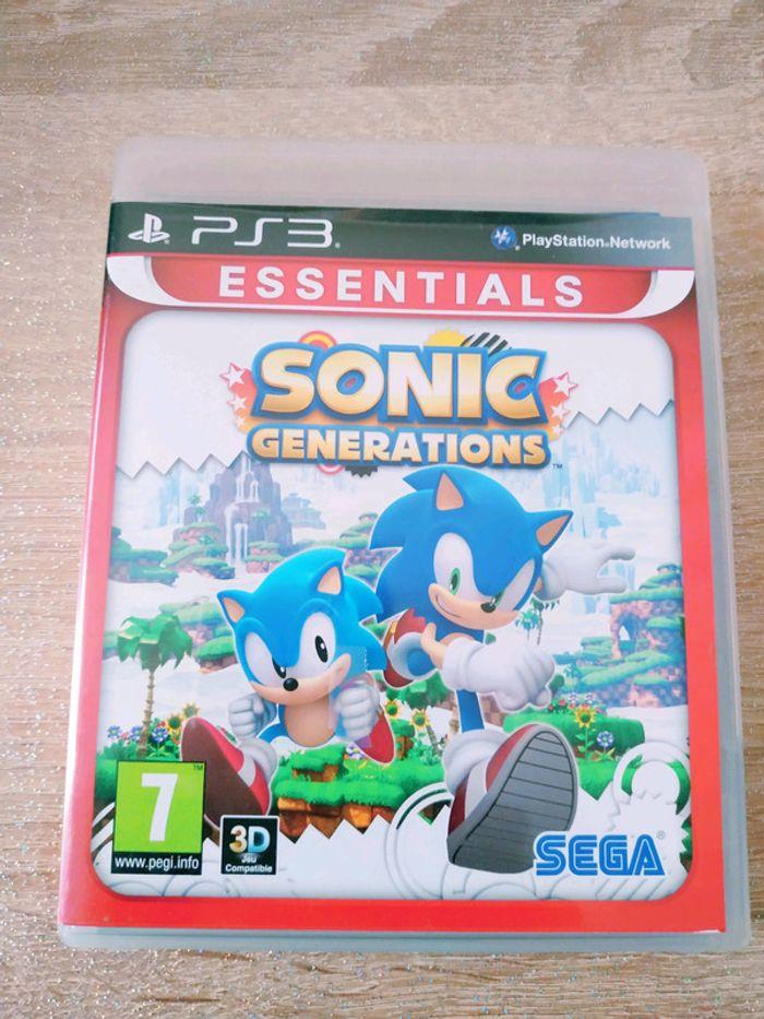 Sonic Generations essential jeux ps3 playstation 3 - photo numéro 1