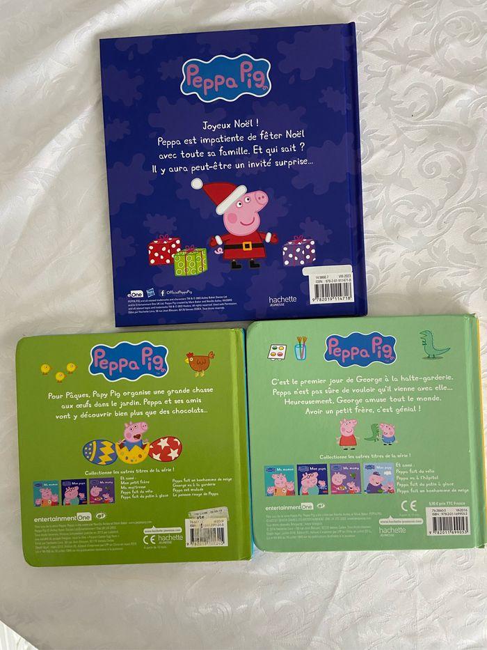 Lot de 3 livres peppa pig - photo numéro 2