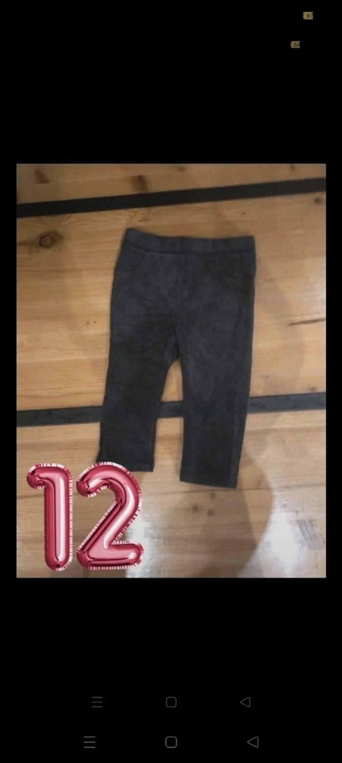 Pantalon fille 12 mois - photo numéro 1