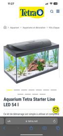 Aquarium 54L + meuble