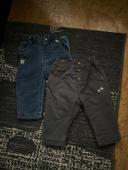 Lot 2 jeans bébé garçon Sergent Major 6m