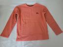 Pull manche longue fin orange kiabi 8 ans neuf