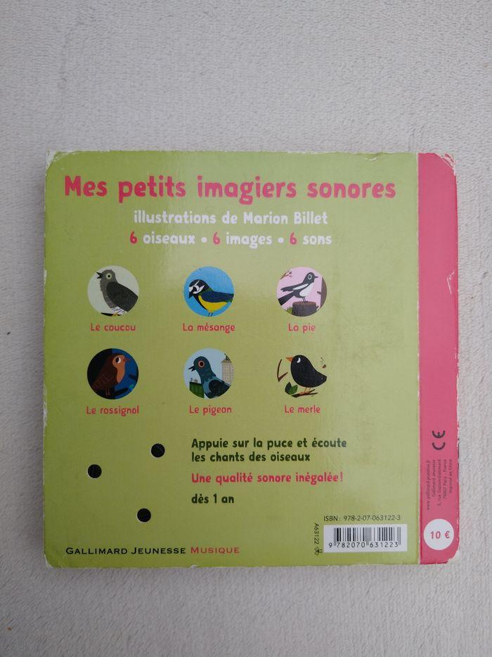 Livre sonore Les oiseaux Gallimard - photo numéro 3