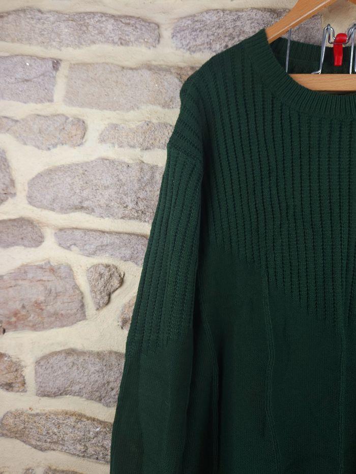 Robe pull en tricot vert sapin Femme taille 54 marque Boohoo 🍬 - photo numéro 2