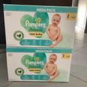 2Mega pack Pampers Harmonie (104couches) Taille 2  (4-8kg)