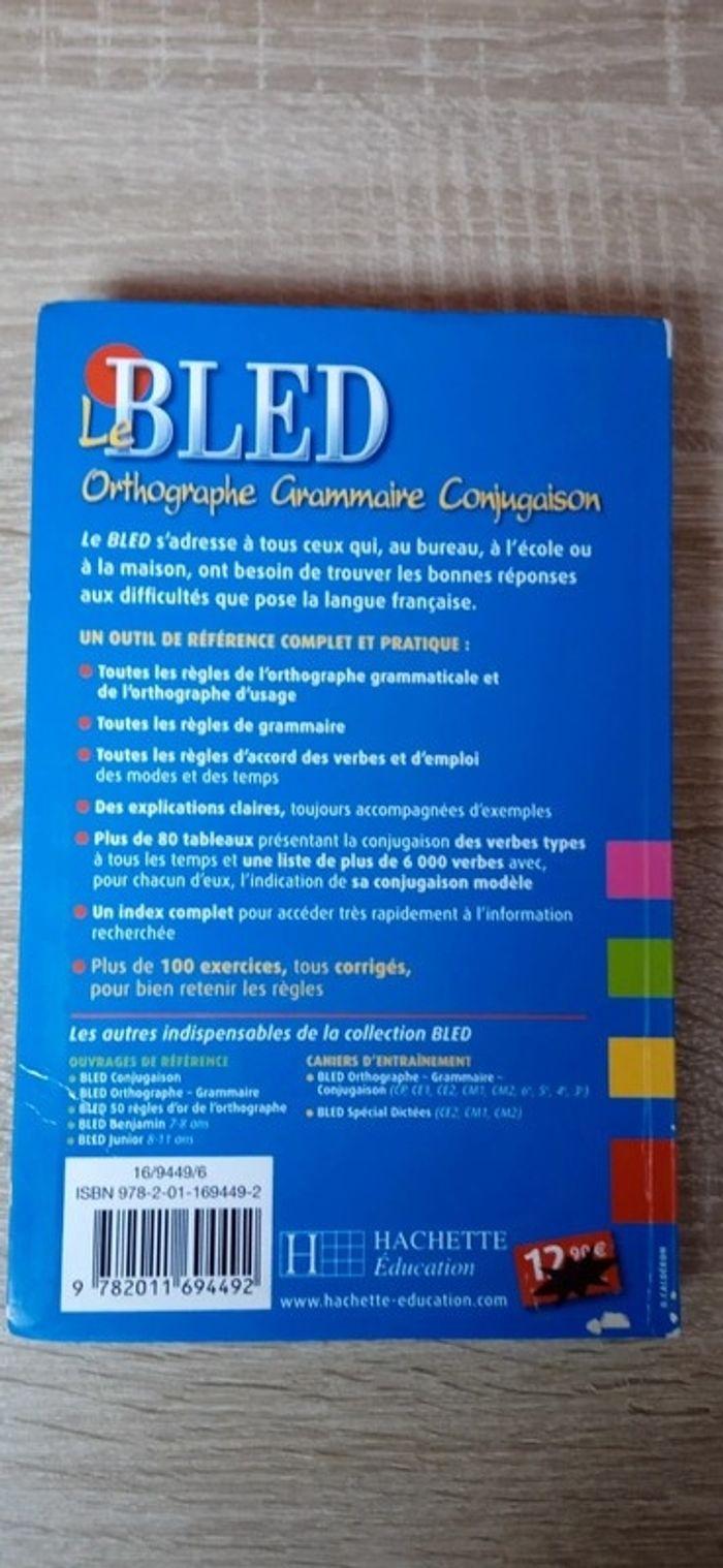 Le Bled : Orthographe, Grammaire, Conjugaison - photo numéro 2