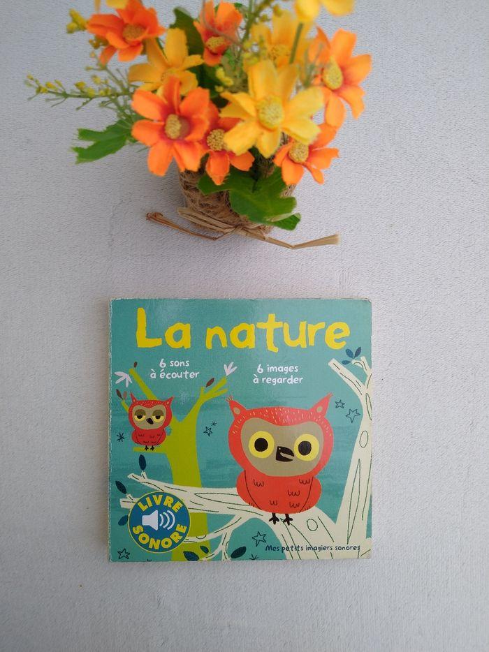 Livre sonore La nature Gallimard - photo numéro 1