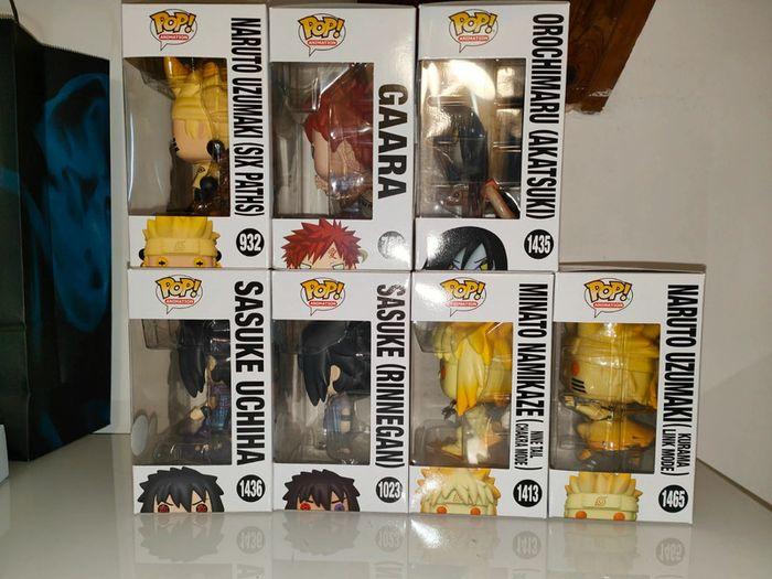 Funko pop - Lot de 7 pop Naruto - 1436, 932, 1023, 728, 1413, 1465, 1435 - photo numéro 2