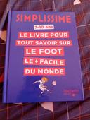 Livre simplissime tout savoir sur le foot