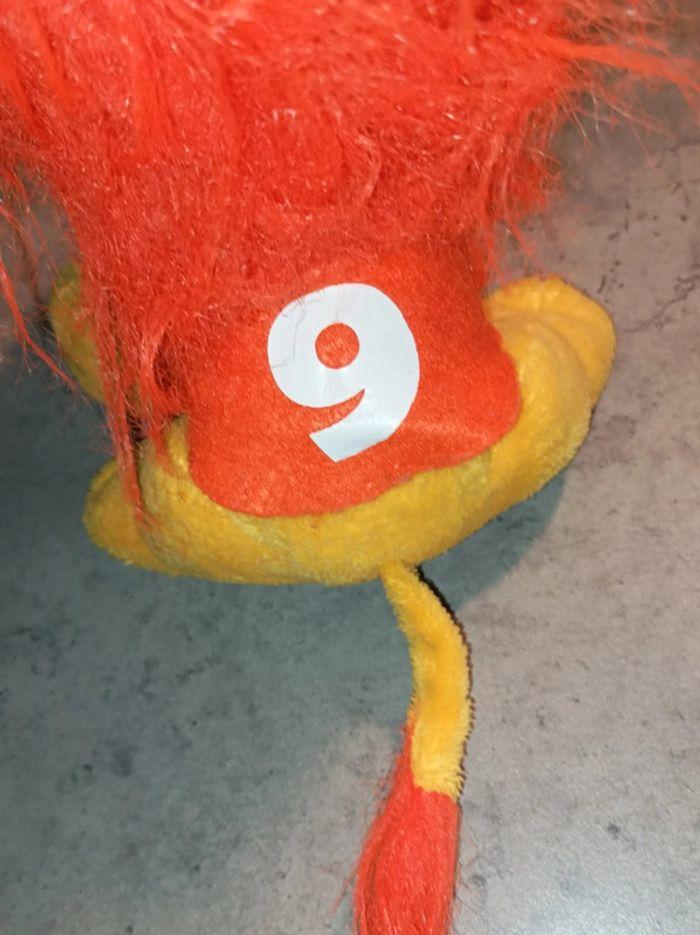 Peluche Pays-Bas lion à crinière orange Ungatoys - photo numéro 3