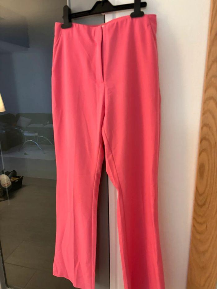 Pantalon rose h&m neuf - photo numéro 2