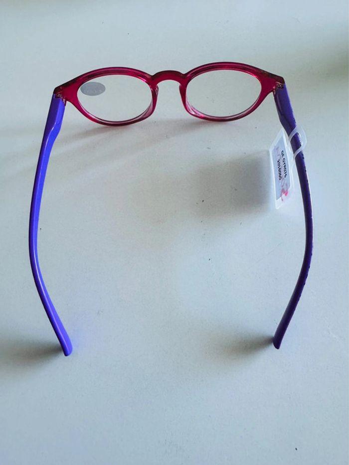 Lunettes de vue bicolore - photo numéro 4