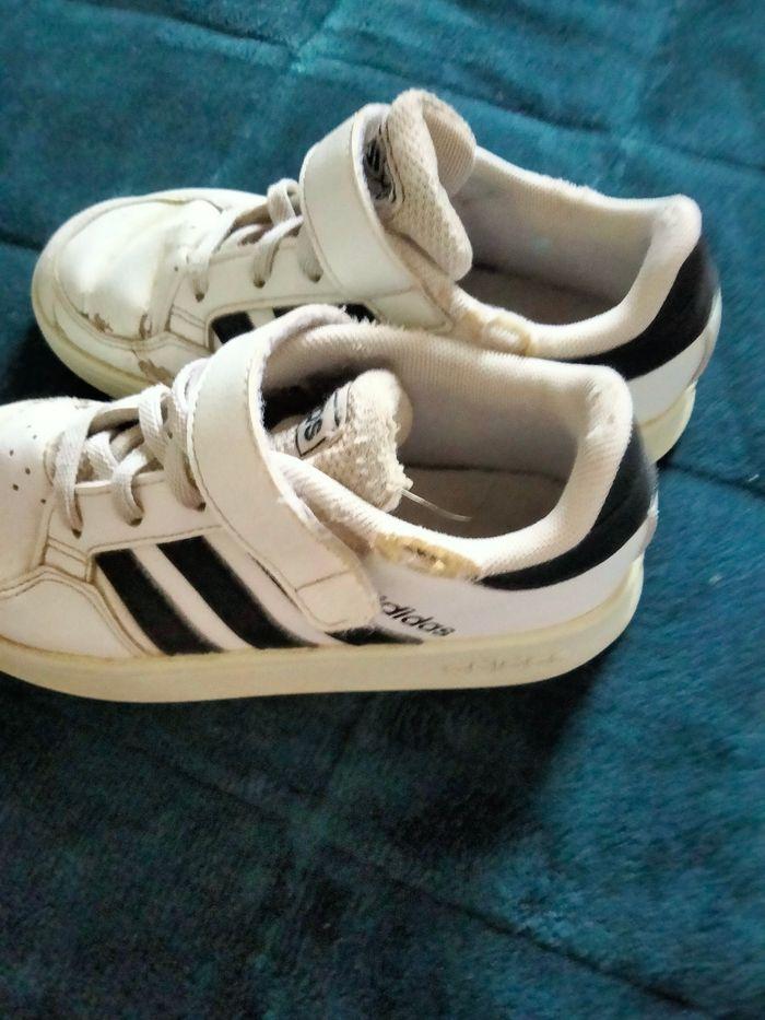 Basket adidas blanc - photo numéro 2