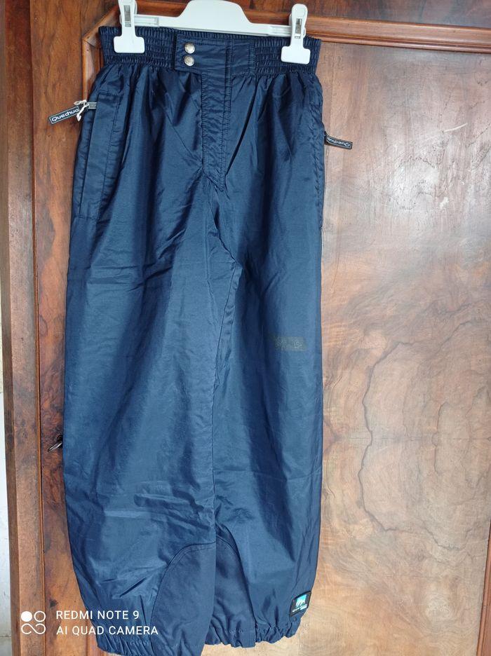 PANTALON DE SKI BLEU MARINE 10 ANS - photo numéro 2