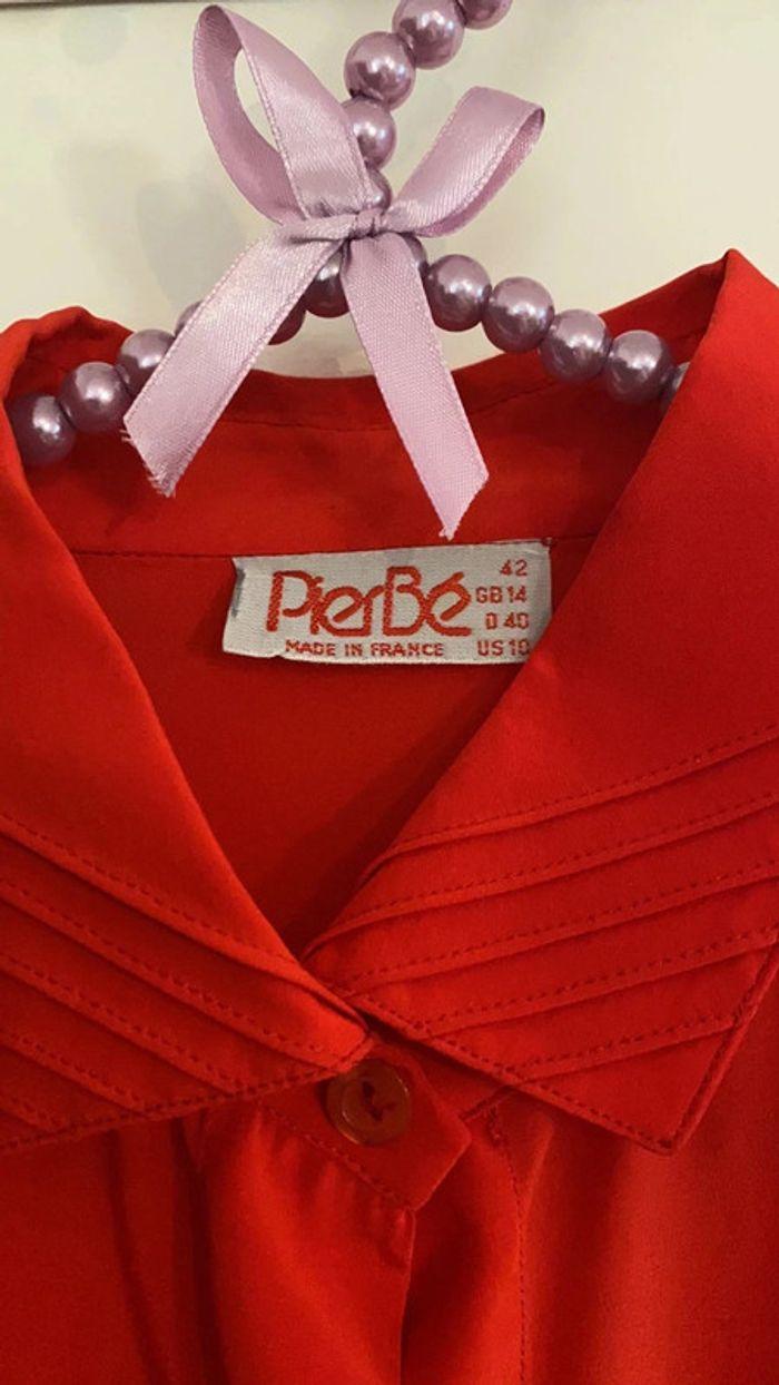 Chemise rouge pierbe 42 - photo numéro 3