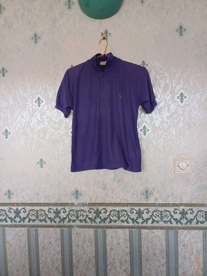 Polo 👕 violet 12 ans - photo numéro 1