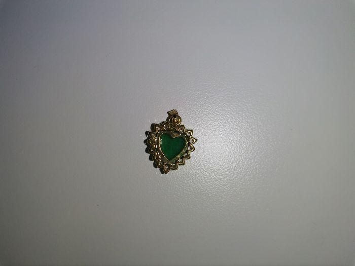 Pendentif cœur jade - photo numéro 4