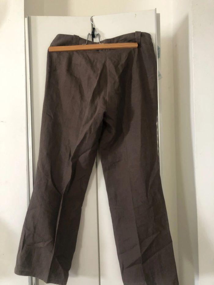 Pantalon léger lin . Taille 38 . - photo numéro 4