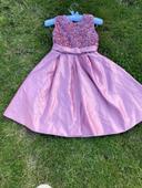 Robe en satin 8 ans