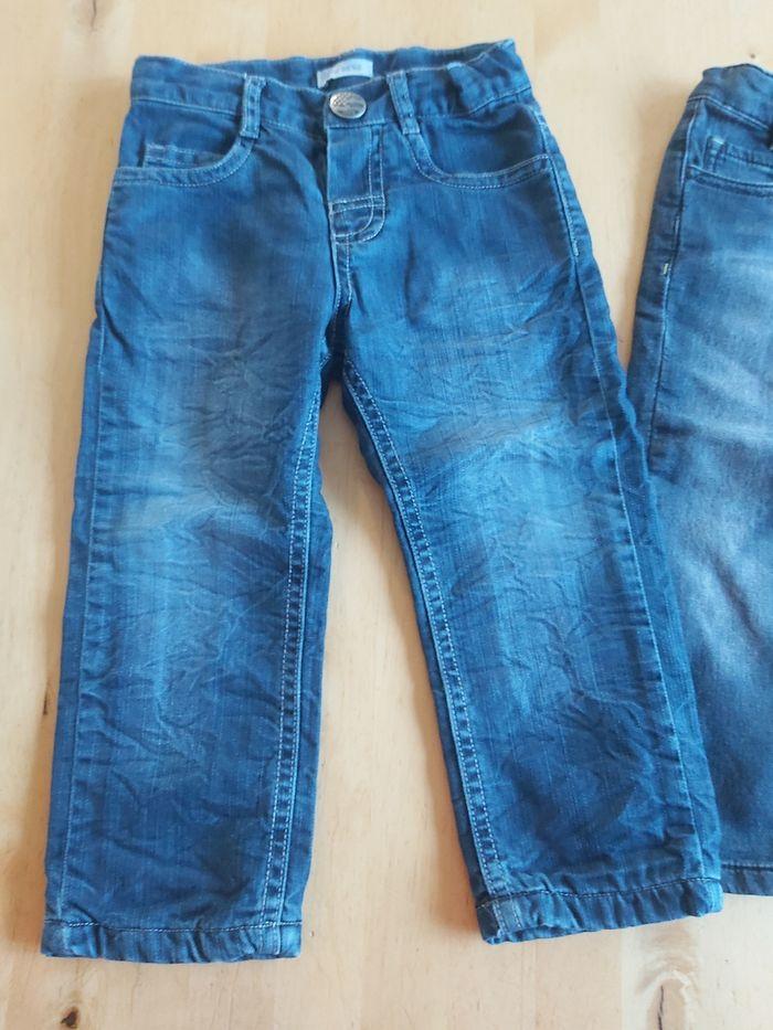 Lot de 2 jeans ikks 18 mois garçon dont 1 doublé - photo numéro 2