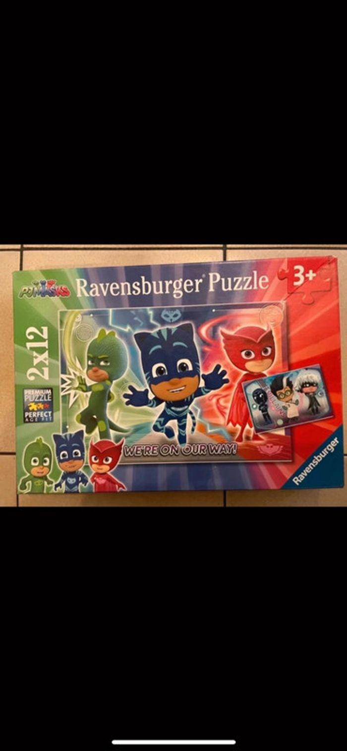 Lot de 2 puzzle pyjamasque - photo numéro 1