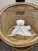 Doudou ours Premaman blanc Orchestra doud