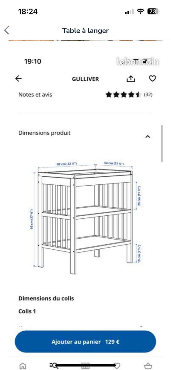 Table à langer IKEA - photo numéro 10