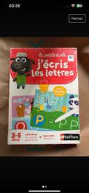 Apprentissage  des lettres