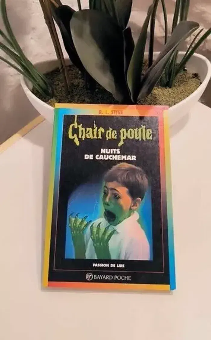 Livre Nuits De Cauchemar - r.l. Stine en tres bon etat