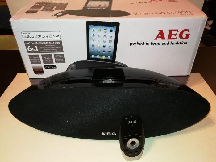 Enceinte portable station dock 2.1 / IPad Ipod Apple 40 w - photo numéro 1