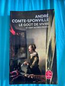 André Comte-Sponville Le goût de vivre et cent autres propos