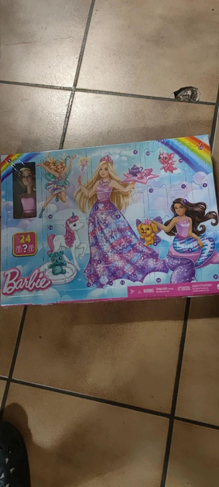 Calendrier de l'avent Barbie neuf 3 ans - photo numéro 1