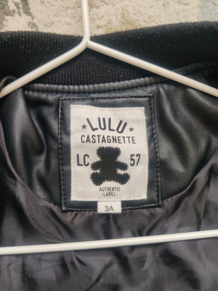 Veste cuir lulu castagnette - photo numéro 3