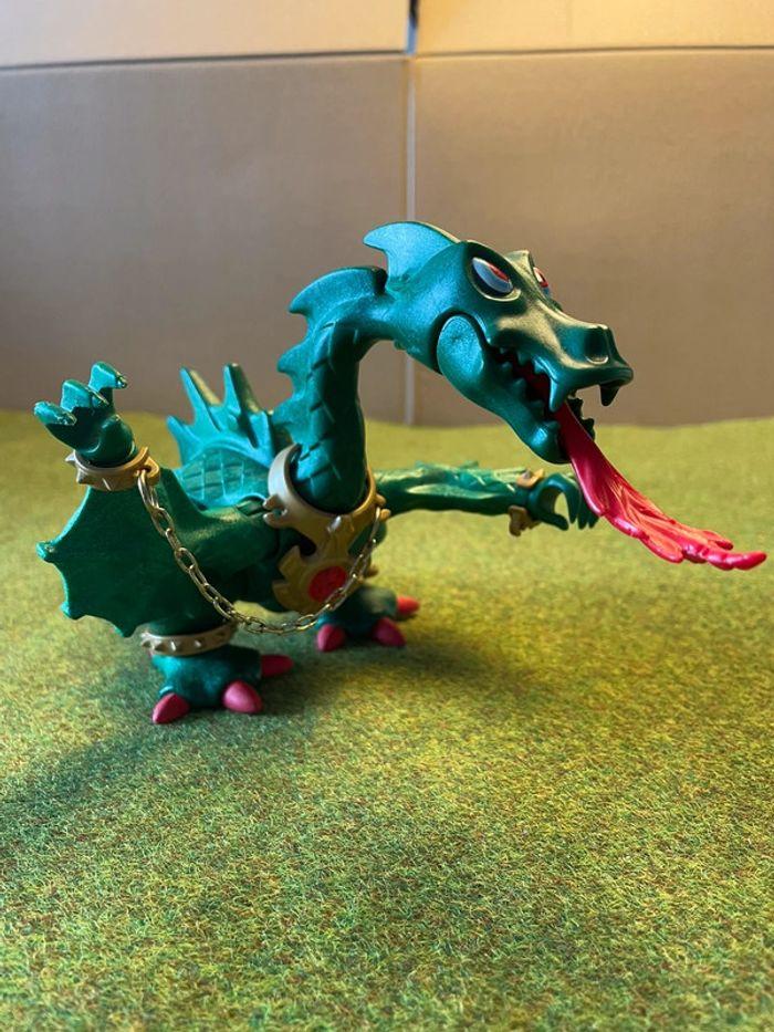 Playmobil moyen âge dragon et prince ref 3840 - photo numéro 7